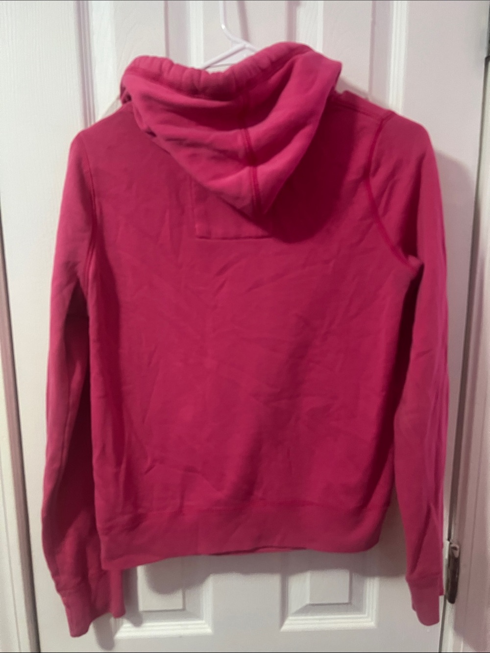 Used Hollister Hot Pink Hoodie - Picture 2 of 3